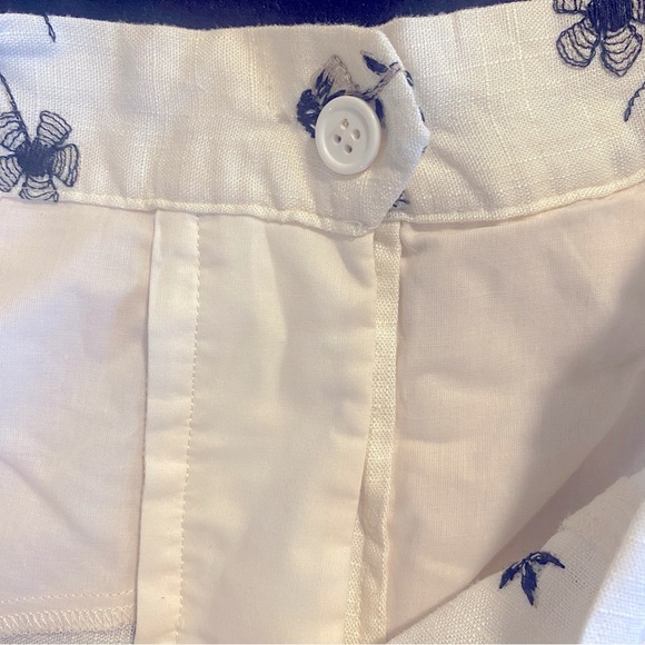 NWOT TIKTOK VIRAL ZARA EMBROIDERED LINEN BLEND ECRU SKIRT & TOP SET - SIZE S - Picture 16 of 16